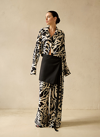 Пижамный костюм Lazy Luxe Черный