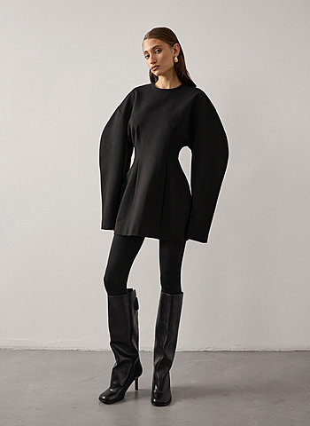 Платье о силуэта MATE Черный